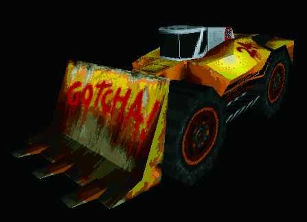 Carmageddon Other (Interplay website - opponents and vehicles (1997)): Don Dumpster's car In-game car model