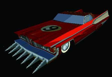Carmageddon Other (Interplay website - opponents and vehicles (1997)): Otis P Jivefunk's car In-game car model
