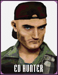 Carmageddon Other (Interplay website - opponents and vehicles (1997)): Ed Hunter Opponent portrait