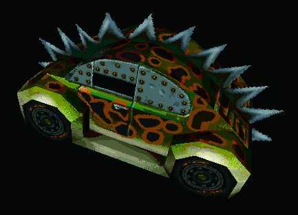 Carmageddon Other (Interplay website - opponents and vehicles (1997)): Stig O'Sore's car In-game car model