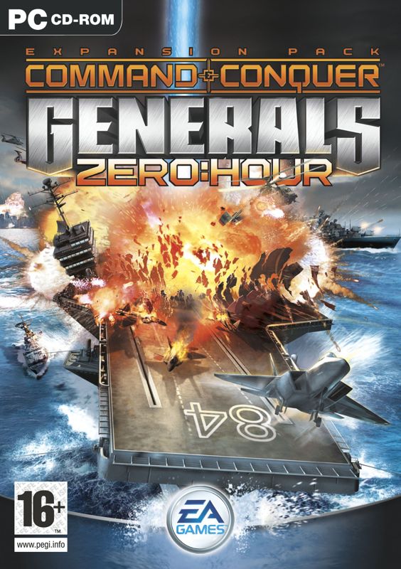Command & Conquer: Generals - Zero:Hour Other (Electronic Arts UK Press Extranet, 2003-08-21): UK cover art