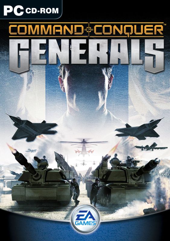 Command & Conquer: Generals Other (Electronic Arts UK Press Extranet, 2003-01-09): UK cover art