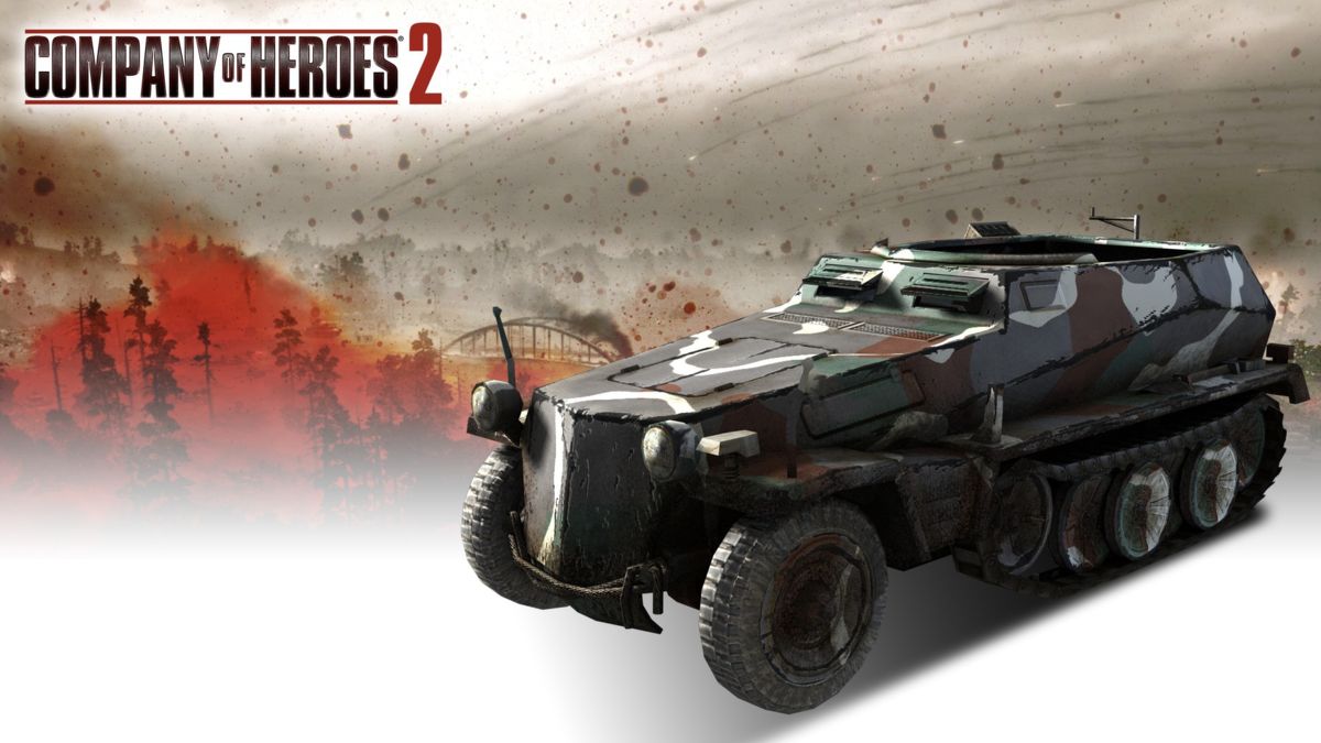 Company of Heroes 2: German Skin - (L) Four Color Disruptive Pattern Screenshot (Steam)
