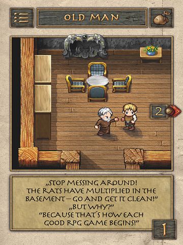 Gamebook: Pocket RPG Screenshot (iTunes Store)
