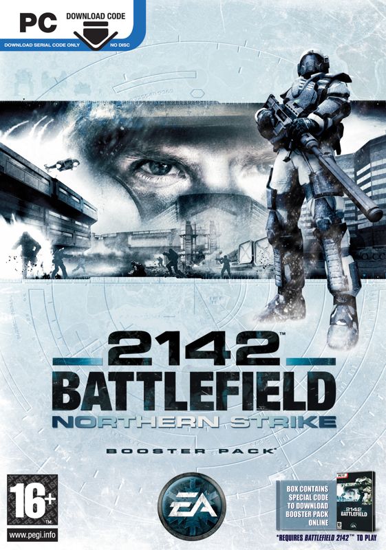 Battlefield 2142: Booster Pack - Northern Strike Other (Electronic Arts UK Press Extranet, 2007-03-09): UK cover art - RGB