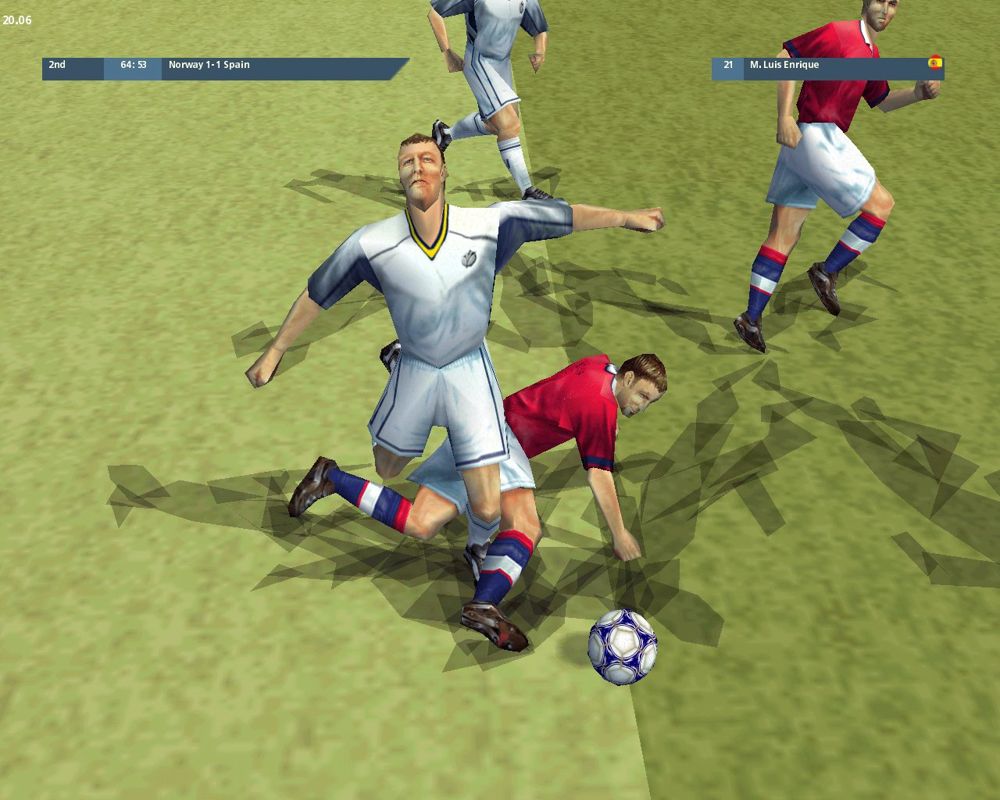 UEFA Euro 2000 Screenshot (Electronic Arts UK Press Extranet, 2000-11-01 (Windows screenshots))