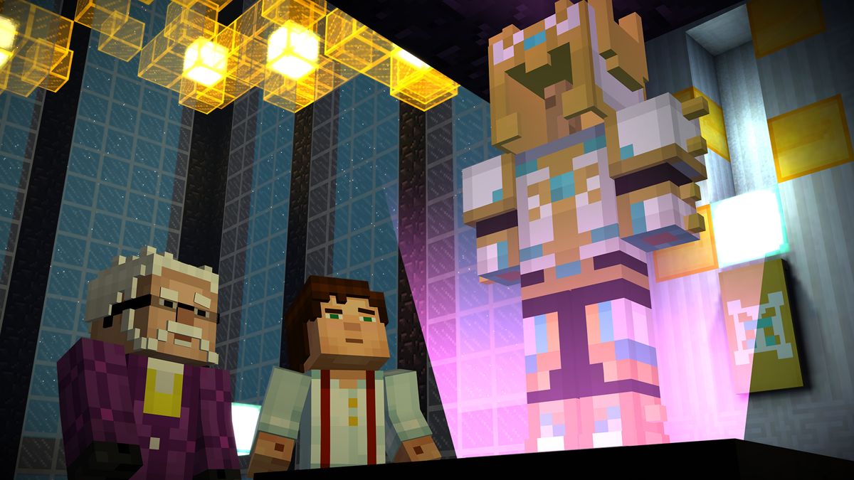 Minecraft: Story Mode official promotional image - MobyGames