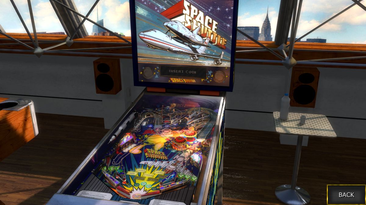 Zaccaria Pinball: Space Shuttle 2016 Table Screenshot (Steam)