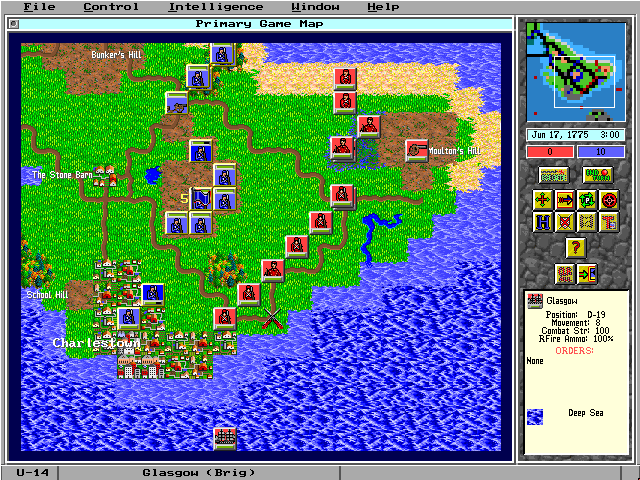 Empire II: The Art of War Screenshot (3DO/New World Computing website, 1997): Battle View