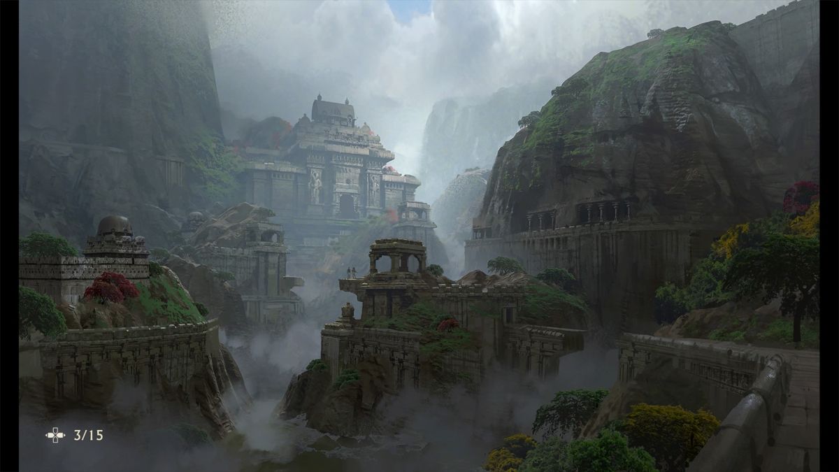 Uncharted: The Lost Legacy Concept Art (In game reward bonus gallery)