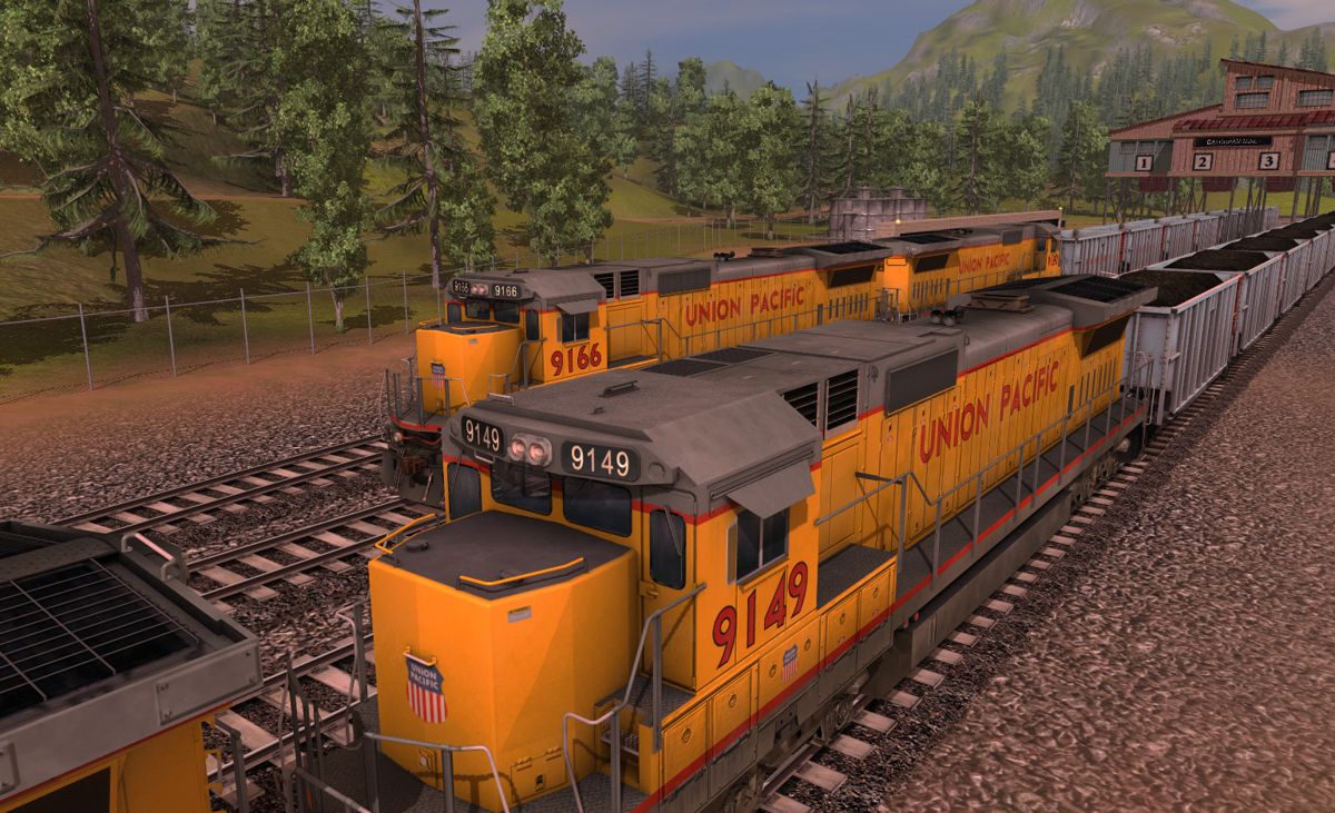 Trainz: Union Pacific Ge C40-8 Official Promotional Image - Mobygames