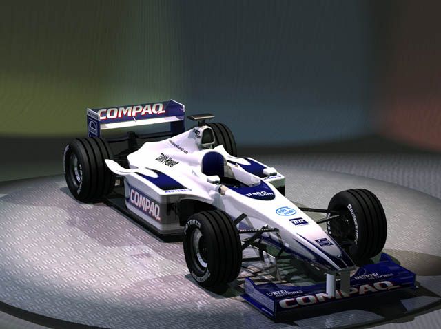 F1 2000 Screenshot (Electronic Arts UK Press Extranet, 2000-11-01 (car renders))