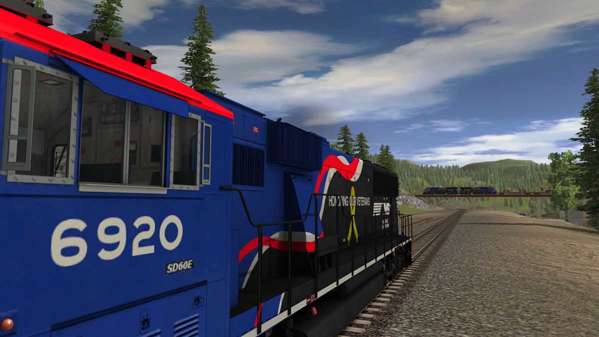 Trainz: NS SD60E - 6920 Veterans Unit Screenshot (Steam)