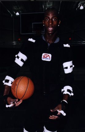 NBA Live 2001 Other (Electronic Arts UK Press Extranet, 2000-11-07 (motion capture with Kevin Garnett))