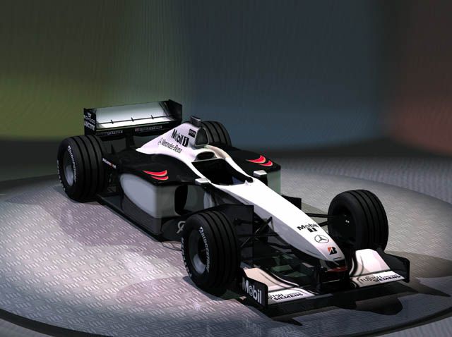 F1 2000 Screenshot (Electronic Arts UK Press Extranet, 2000-11-01 (car renders))