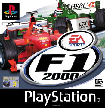 F1 2000 Other (Electronic Arts UK Press Extranet, 2000-11-01 (cover art)): PlayStation cover art