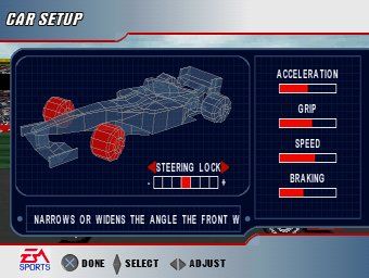 F1 2000 Screenshot (Electronic Arts UK Press Extranet, 2000-11-01 (PlayStation screenshots))