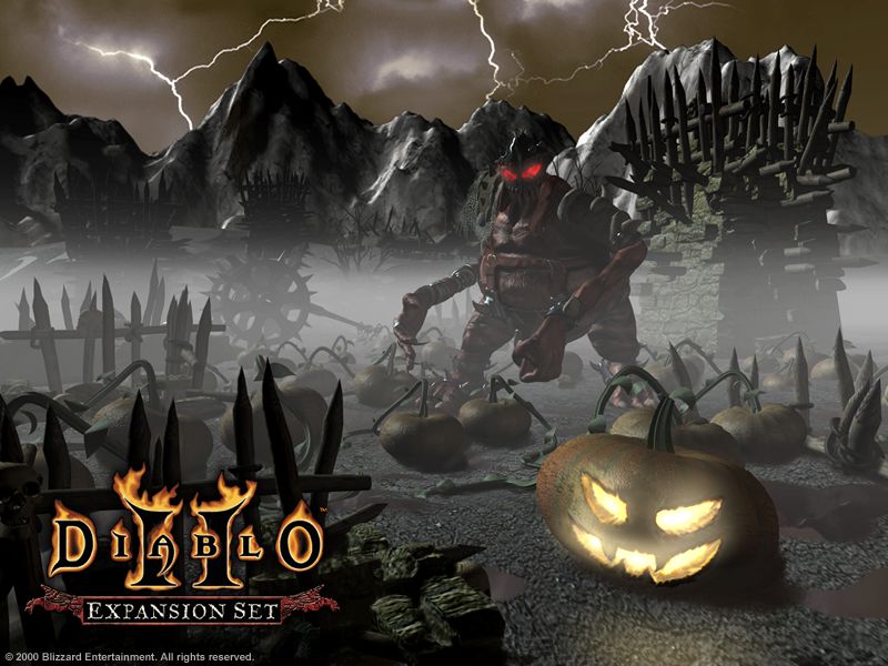 Diablo II: Lord of Destruction Wallpaper (Developer's Product Page (2000))