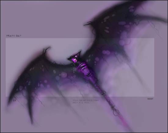 Dungeons & Dragons: Dragonshard Concept Art (Fan Site Kit): Umbragen - Bat Concept