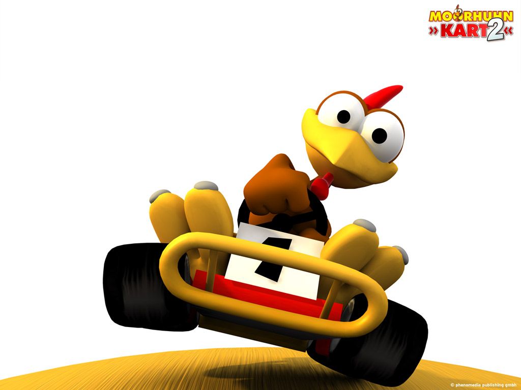 Crazy Chicken Kart 2 official promotional image MobyGames