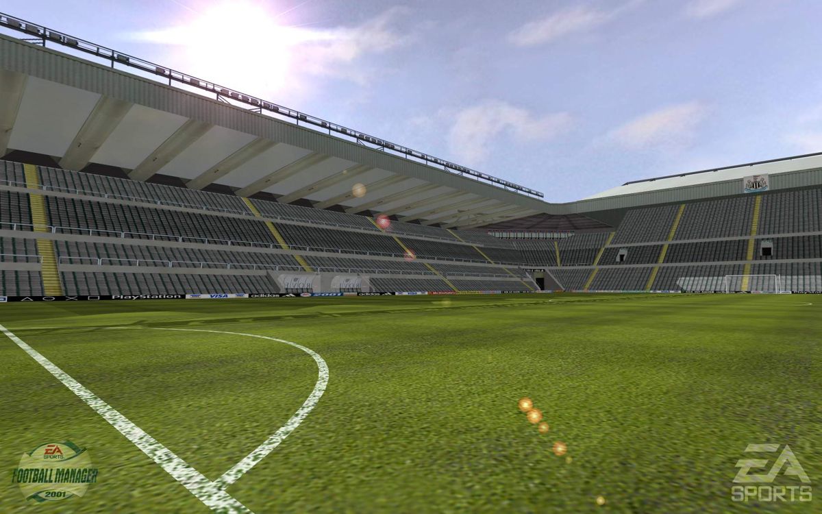 The F.A. Premier League Football Manager 2001 Render (Electronic Arts UK Press Extranet, 2000-11-01 (Windows stadia)): Newcastle 2