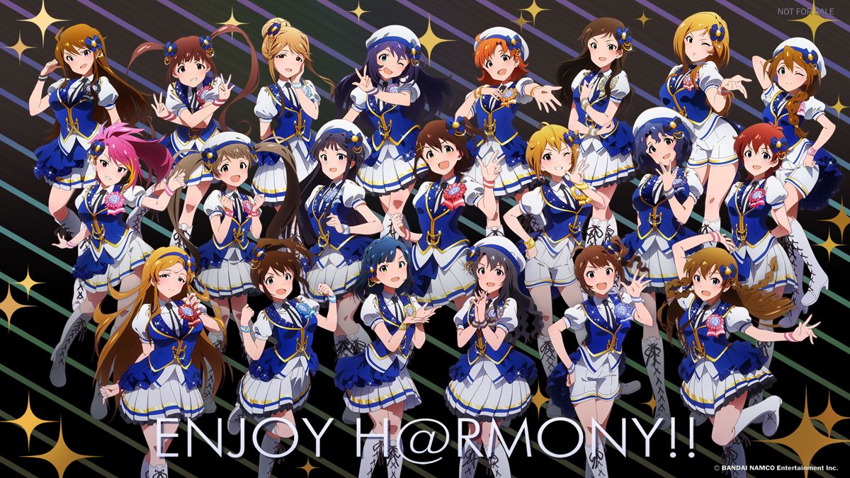 The iDOLM@STER: Million Live! Wallpaper (Official site - Wallpapers): ENJOY H@RMONY!!