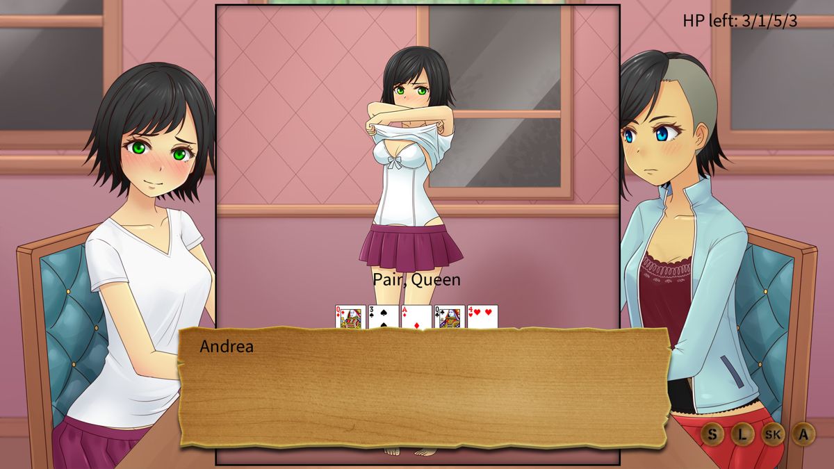 Army Gals: The Poker Game Screenshot (Steam)