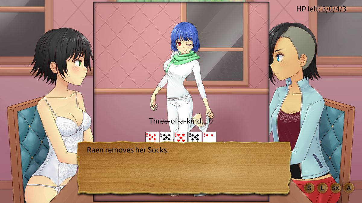 Army Gals: The Poker Game Screenshot (Steam)