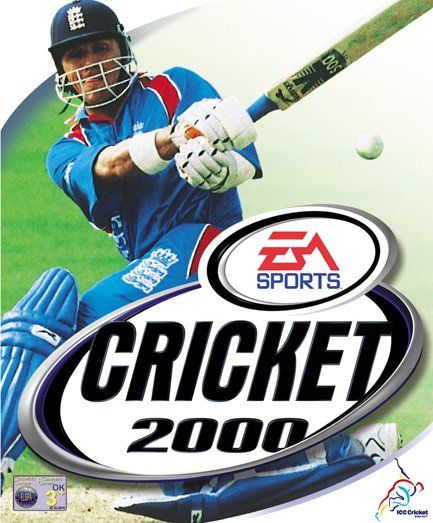 Cricket 2000 Other (Electronic Arts UK Press Extranet, 2000-11-01 (cover art)): UK Windows cover art