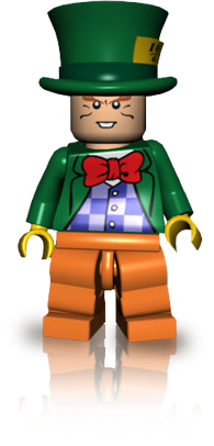 LEGO Batman: The Videogame Render (Feral Interactive site): Mad Hatter