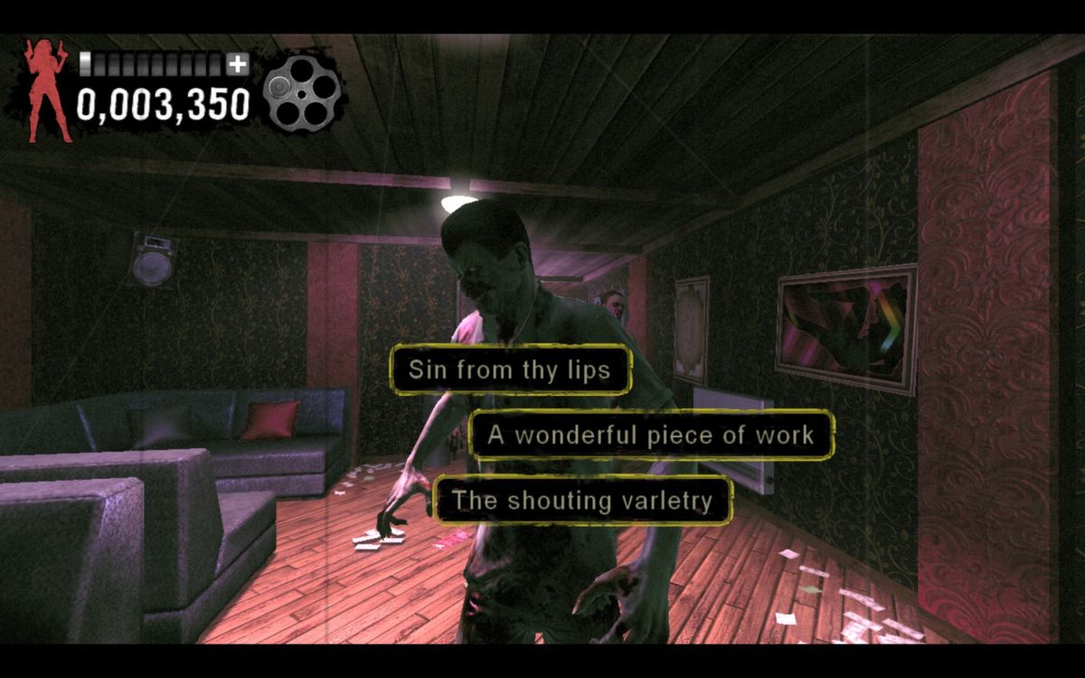 The Typing of The Dead: Overkill - Shakespeare DLC Screenshot (Steam)