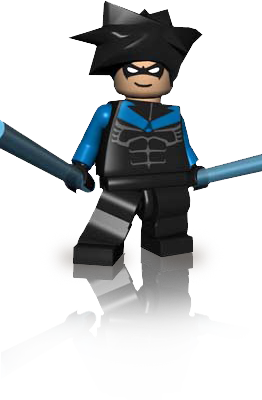 LEGO Batman: The Videogame Render (Feral Interactive site): Nightwing