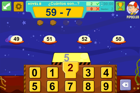 Astromat: Mental math with Pipo official promotional image - MobyGames