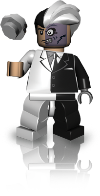 LEGO Batman: The Videogame Render (Feral Interactive site): Two Face