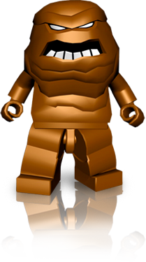 LEGO Batman: The Videogame Render (Feral Interactive site): Clayface