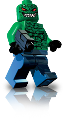 LEGO Batman: The Videogame Render (Feral Interactive site): Killer Croc