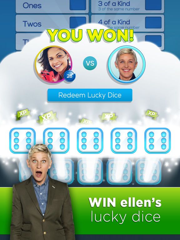 Dice with Ellen Screenshot (iTunes Store)