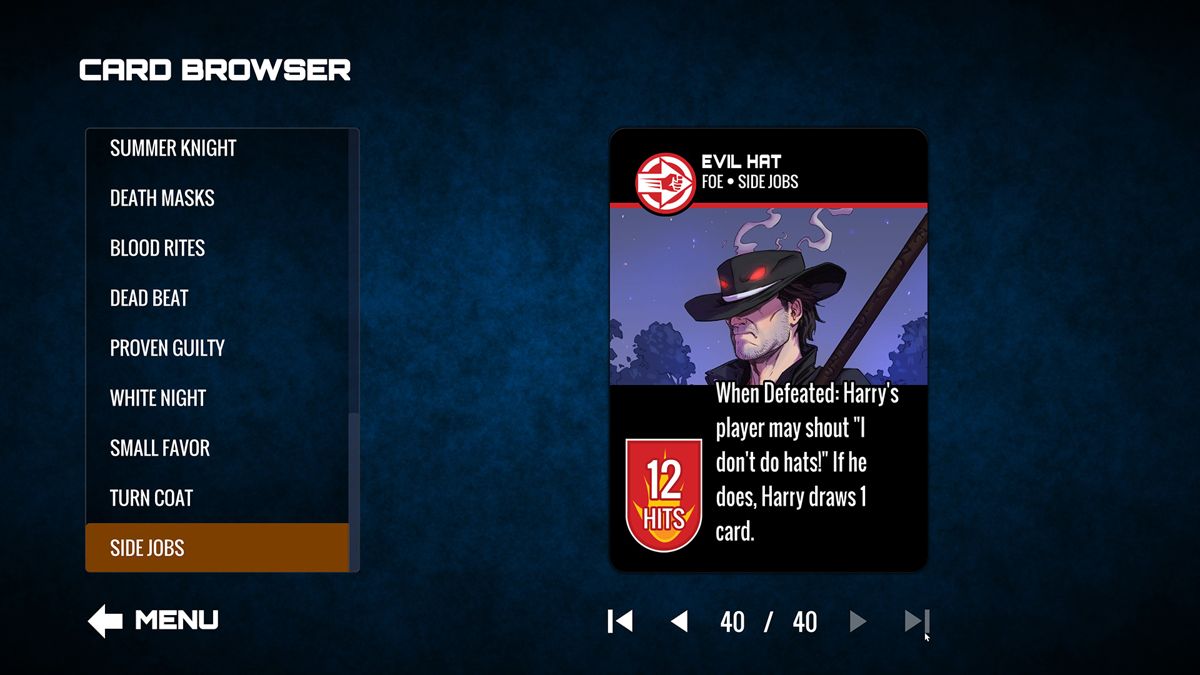 The Dresden Files: Cooperative Card Game - Mouse & Variants Screenshot (Steam)