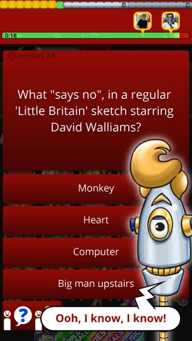 QuizTix: BBC Comedy Genius Screenshot (iTunes Store)