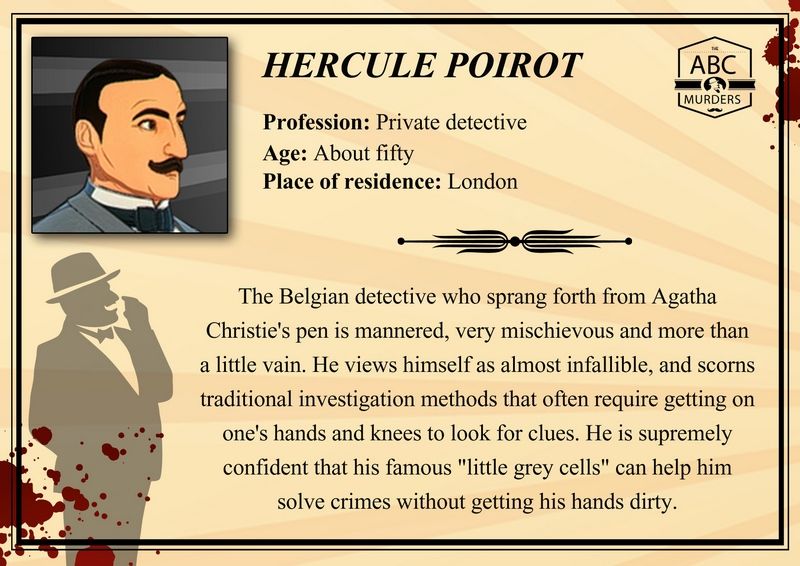 Agatha Christie: The ABC Murders Render (Official Website (2016)): Hercule Poirot