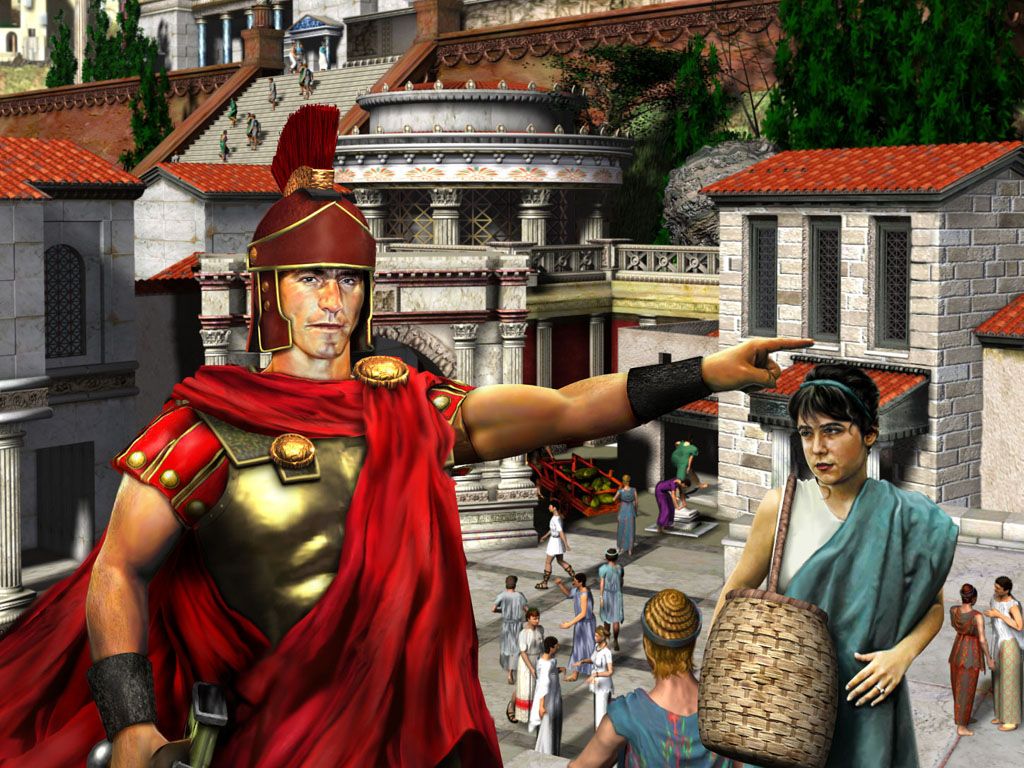 Caesar III Render (Official website, 2000): Box Cover