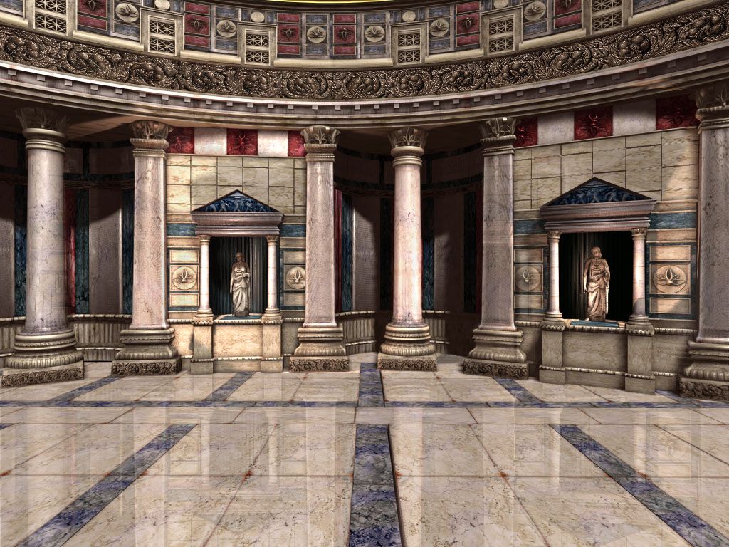 Caesar III Render (Official website, 2000): Room