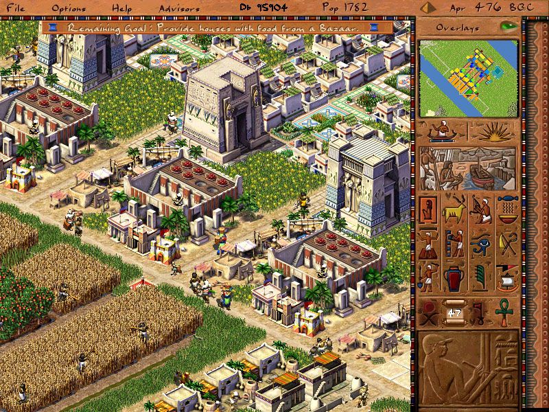 Pharaoh Screenshot (Official website, 2001)