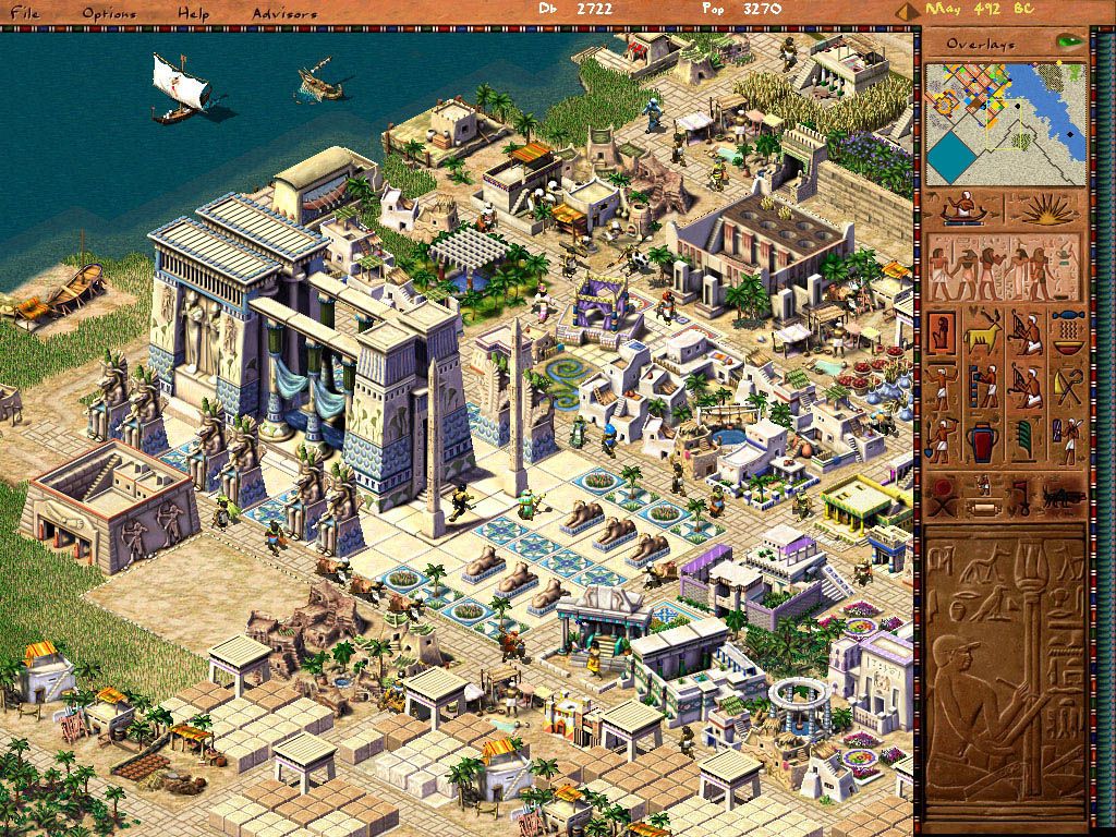 Pharaoh Official Promotional Image Mobygames