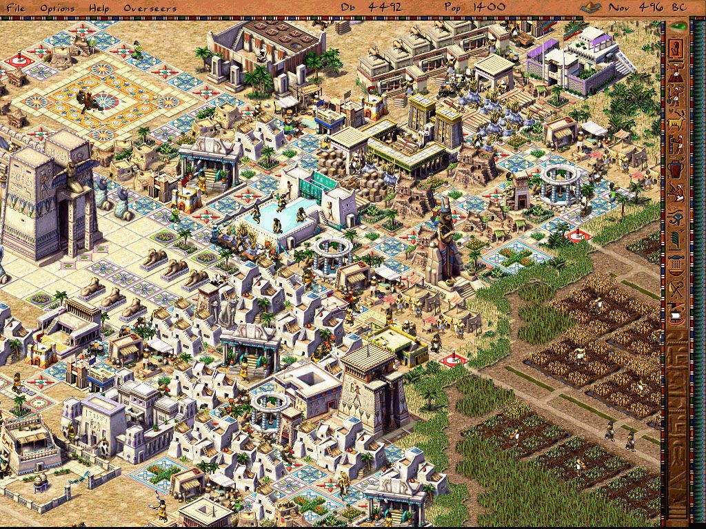 Pharaoh Screenshot (Official website, 2001)