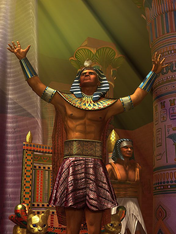 Pharaoh Render (Official website, 2001)
