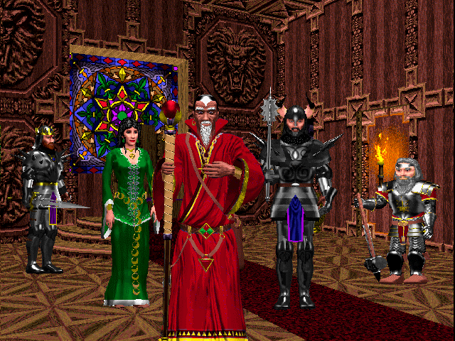 Birthright: The Gorgon's Alliance Screenshot (Riki cover CD, February 1997)
