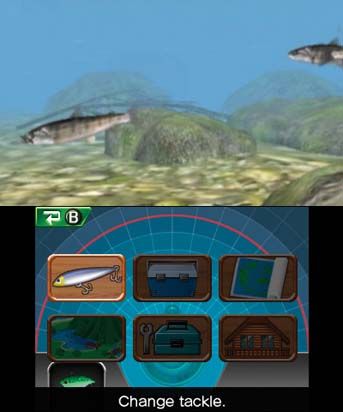 Reel Fishing 3D Paradise Mini Screenshot (Nintendo.com)