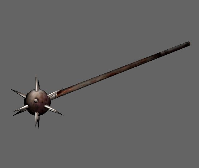 Silent Hill 3 Render (Official Press Kit - Weapons and Items Renders): Maul