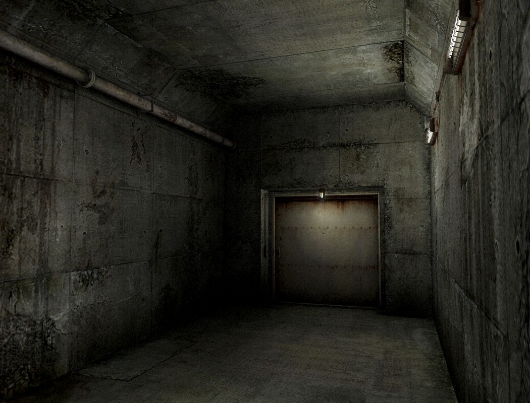 Silent Hill 3 Render (Official Press Kit - Pre-Rendered Backgrounds): Passage